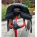 Barrie Swain Holistic SemiFlex Dressage saddle in Black, 17.5" in excellent condition
