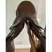 Brown 17" Working Hunter saddle from Sussex Saddlery