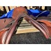 Frank Baines Elan Close Contact Jumping Saddle, 17.5" Nut Brown, Wide / Medium Wide