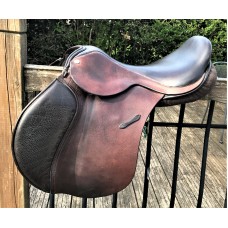 Humphries & Swain Holistic 18" Jumping Saddle, Two-tone Brown