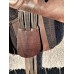 Mondial Industries Holistic Supreme Flexion 17.5" Treeless GP Saddle, Two-tone Brown